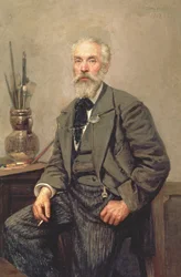 Porträt von Konstantin Apollonowitsch Sawizki (1844-1905), 1902